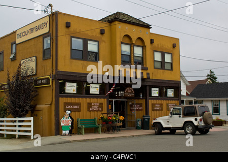 Country store dans 'Downtown' Pescadero, Comté de San Mateo, Californie Banque D'Images