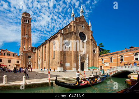 Venise, Santa Maria Gloriosa dei Frari Banque D'Images