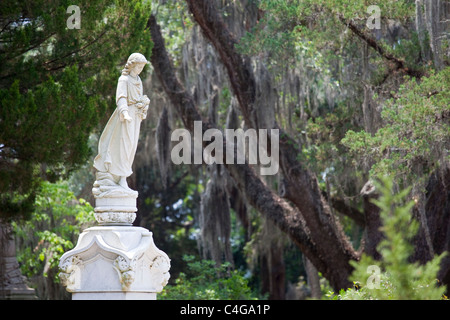 Bonaventure Cemetery, Savannah, Géorgie Banque D'Images