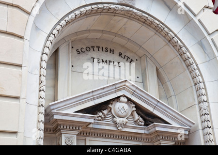 Scottish Rite Temple, Savannah, Georgia Banque D'Images