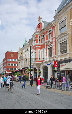 Markensgate, Kristiansand (Christiansand) , Comté d'Agder, Norvège Banque D'Images