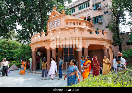 Inde - Amritsar - Jallianwalla Bagh - Martyr's Well Banque D'Images