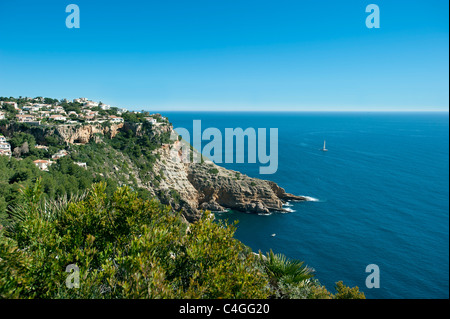 Cap de la Nau, Javea, Costa Blanca, Espagne Banque D'Images