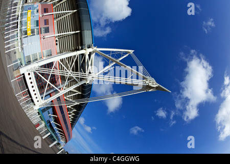 Millennium Stadium, Cardiff, Glamorgan, Pays de Galles du Sud, Cymru, FR, UK, Banque D'Images