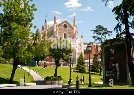 San Jeronimo el Real, l'église royale St Jerome, Madrid, Espagne Banque D'Images