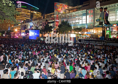 New Year's Eve, Bangkok, Thaïlande Banque D'Images