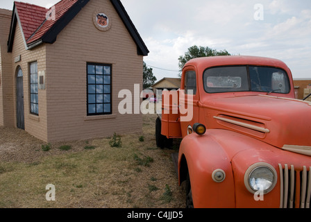 Station Service Phillips 66 McLean Texas USA Banque D'Images