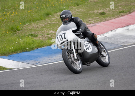 BSA Rocket 3 970cc monté par Bob Hansford Banque D'Images