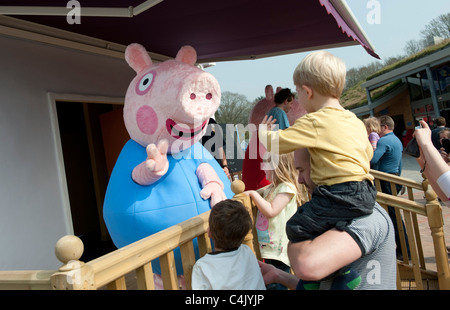 Peppa Pig world at Paultons Family Theme Park près de Southampton, Angleterre , Royaume-Uni Banque D'Images