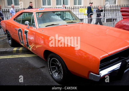 Dukes of Hazzard Général Lee Location Banque D'Images