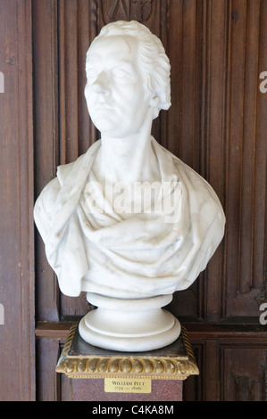 Buste de William Pitt le Jeune Banque D'Images