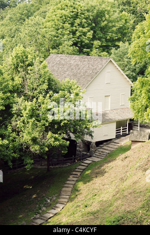 Moulin à eau par Lake Cumberland au Kentucky Banque D'Images