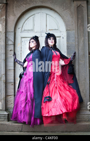 Whitby Goth event 2011 Banque D'Images