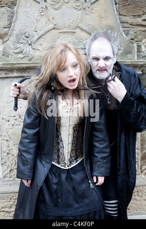 Whitby Goth event 2011 Banque D'Images