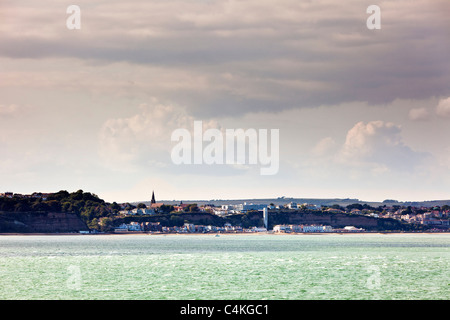 Front de Shanklin, Isle of Wight, Angleterre, Royaume-Uni, Europe Banque D'Images