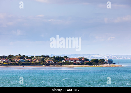 Front de Bembridge, île de Wight, Angleterre, Royaume-Uni, Europe Banque D'Images