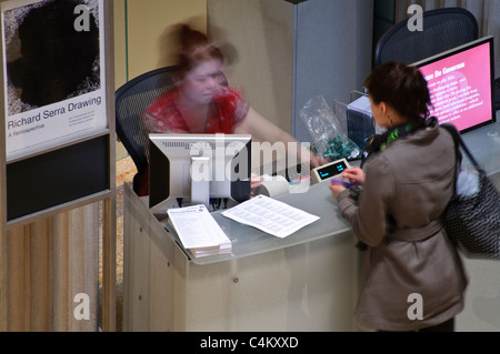 Grand Hall, Ticket, Metropolitan Museum of Art, New York, Banque D'Images