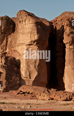 Le Parc National de la vallée de Timna, Israël Banque D'Images