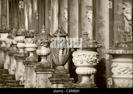 Urnes antiques ornés. Banque D'Images