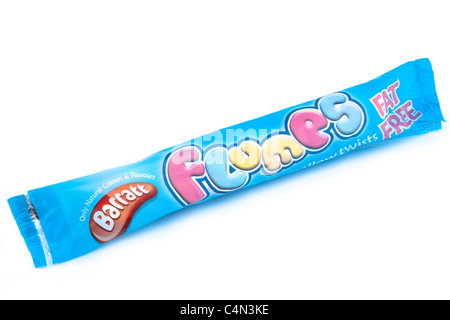 Sachet de bonbons Barratt Flume Marsh Mallow twist Banque D'Images