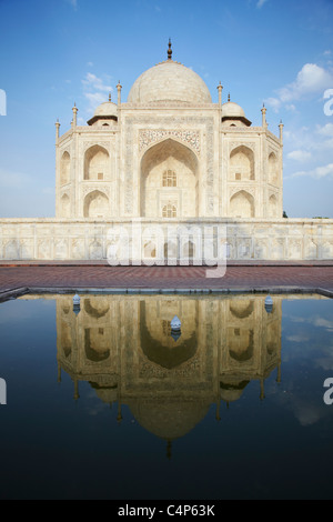 Taj Mahal, Agra, Uttar Pradesh, Inde Banque D'Images