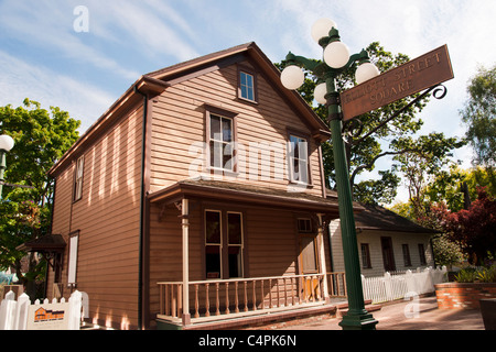 Helmcken House, un des plus vieux édifices de la Colombie-Britannique. Victoria, île de Vancouver, BC, Canada. Banque D'Images