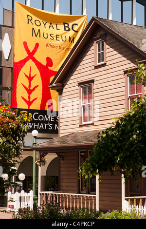 Helmcken House, un des plus vieux édifices de la Colombie-Britannique. Victoria, île de Vancouver, BC, Canada. Banque D'Images