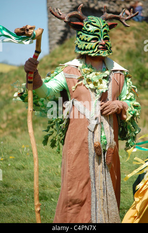 Green Man de l'Oisans au Festival de mai Banque D'Images