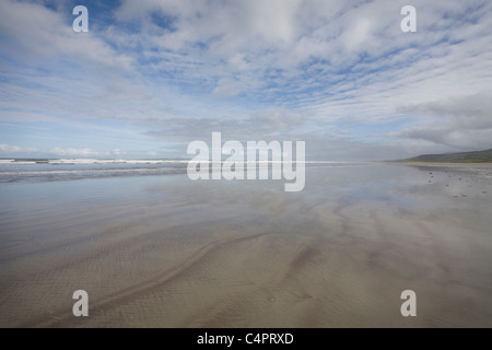 Plage Fermoyle, Brandon Bay, la péninsule de Dingle, comté de Kerry, Irlande Banque D'Images