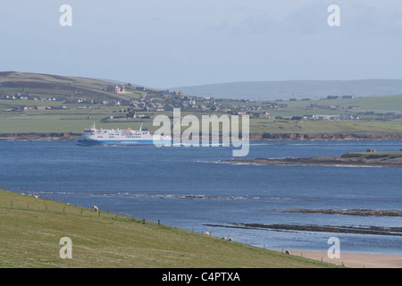 Au départ ferry northlink stromness orkney ecosse mai 2011 Banque D'Images