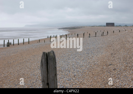 La plage de Rye, East Sussex, UK Banque D'Images