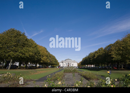 Vue d'Art Gallery, Port Sunlight Village, Wirral, Cheshire, Angleterre Banque D'Images