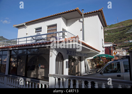 Churchill's Place à Camara de Lobos Madère Banque D'Images