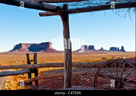 Monument Valley de Gouldings Lodge Banque D'Images