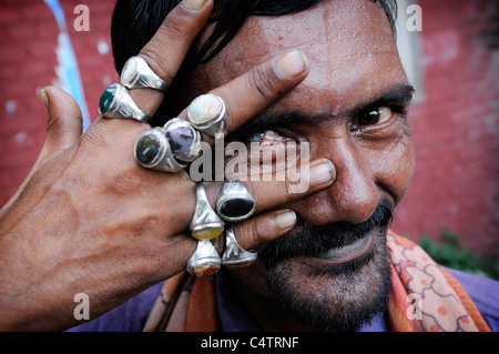 Les gens à Bogra, Bangladesh Banque D'Images