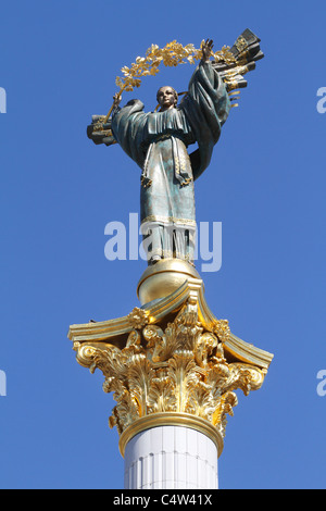 Monument à l'indépendance, Kiev, Ukraine Banque D'Images