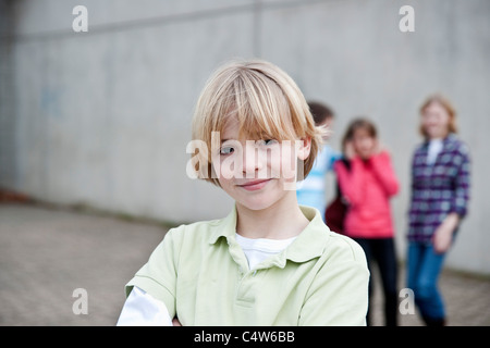 Les adolescents, Mannheim, Baden-Wurttemberg, Germany Banque D'Images