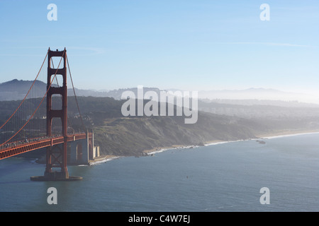 Le Golden Gate Bridge, San Francisco, California, USA Banque D'Images