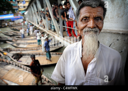 Une scène à Dhaka, Bangladesh Banque D'Images