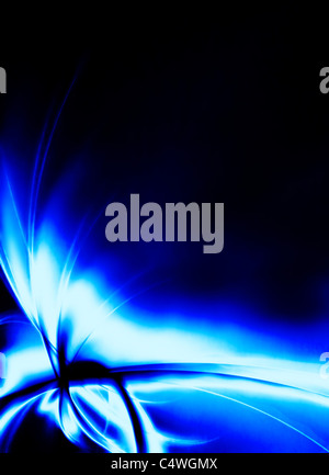 Un résumé avec beaucoup d'arrière-plan fractal copyspace. Banque D'Images