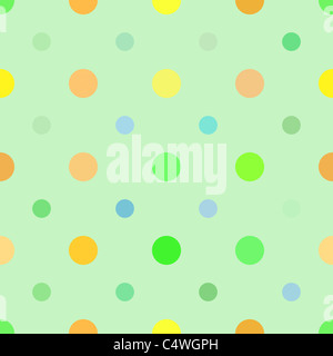 Modèle Multi Points colorés que 600x600 de manière transparente dans n'importe quelle direction. Banque D'Images