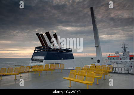 Ferry Northlink MV Hrossey enroute aux Shetland d'Aberdeen 7309 SCO Banque D'Images