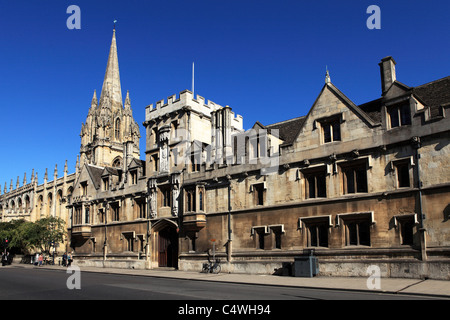 All Souls College, qui fait partie de l'Université d'Oxford, à Oxford, Angleterre. Banque D'Images