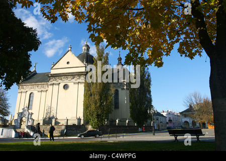 L'viv, Zolkiew, cathédrale Saint-laurent, 1606-1618, oblast de Lviv/Lvov, Ukraine Occidentale Banque D'Images