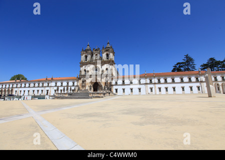 Monastère d'Alcobaça au Portugal Banque D'Images