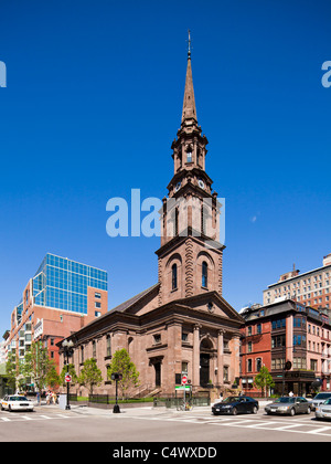 Arlington Street Church Boston MA Banque D'Images