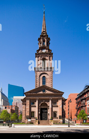 Arlington Street Church Boston MA Banque D'Images