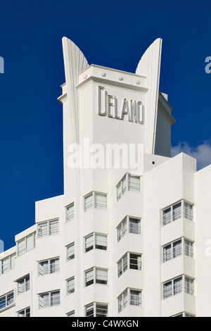 Delano Hotel, South Beach, Miami Banque D'Images