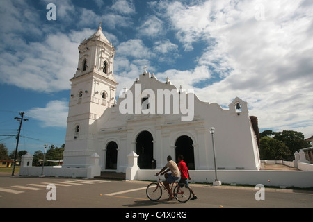 Église de Santiago Apostol, Nata de los Caballeros, Province de Cocle, Panama Banque D'Images