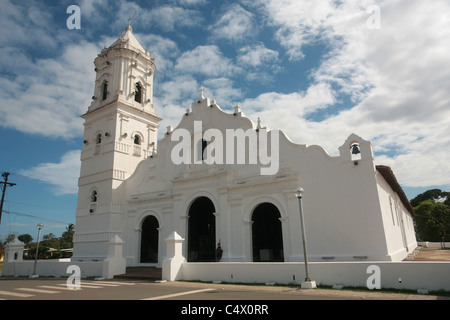 Église de Santiago Apostol, Nata de los Caballeros, Province de Cocle, Panama Banque D'Images